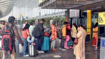 Kolkata airport footfall soars, 45% more than 2021’s