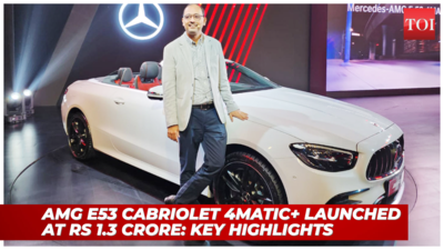 2023 AMG E53 Cabriolet launched for Rs 1.3 crore: Gets 429 hp, 4MATIC+ and more