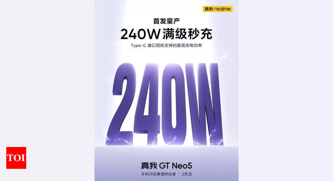 Realme GT Neo 5 spotted on TENAA, 3C databases ahead of February launch