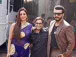 Arjun Kapoor, Tabu and Radhika Madan promote Kuttey in style