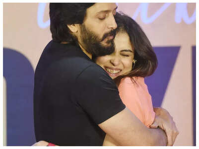 Riteish: Saw a new Genelia on sets of Ved
