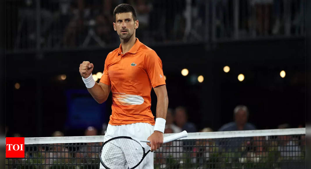 Djokovic outclasses Shapovalov in Adelaide to set up Medvedev semi-final | Tennis News – Times of India