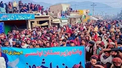 Anger in Pakistan's South Waziristan over rise in terror incidents, people take to streets