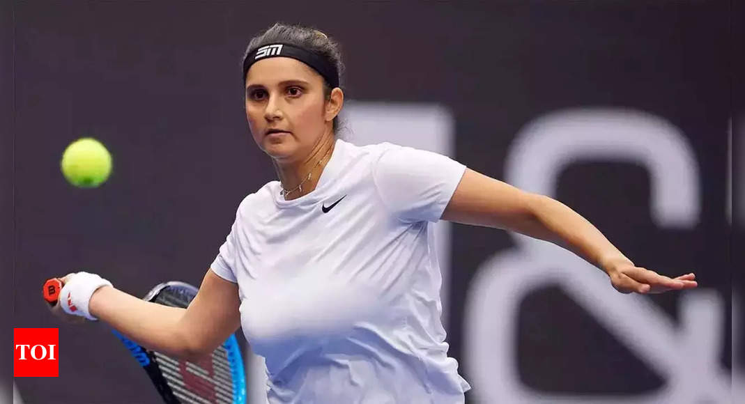 Sania Mirza to retire at next month’s Dubai Tennis Championships | Tennis News – Times of India