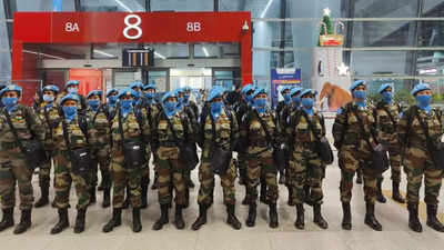 Army sends largest contingent of women peacekeepers for UN