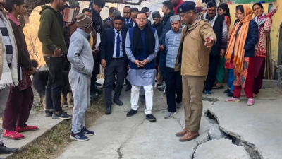 Uttarakhand CM Pushkar Singh Dhami visits affected families in 'sinking' Joshimath; people being shifted to hotels: Top developments