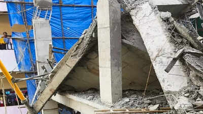 2 dead as floor of under-construction building collapses in Hyderabad