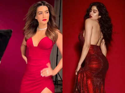 From Kriti to Janhvi: Rock red like Bollywood stars