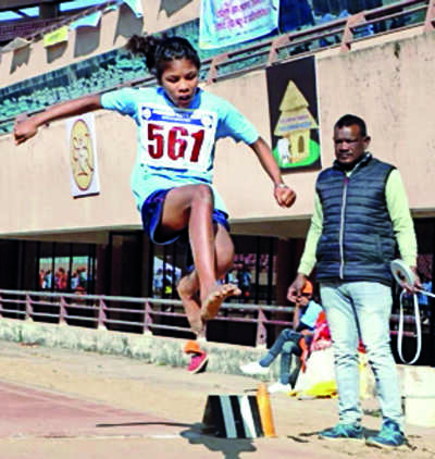 375 rural kids from 12 dists in sports meet