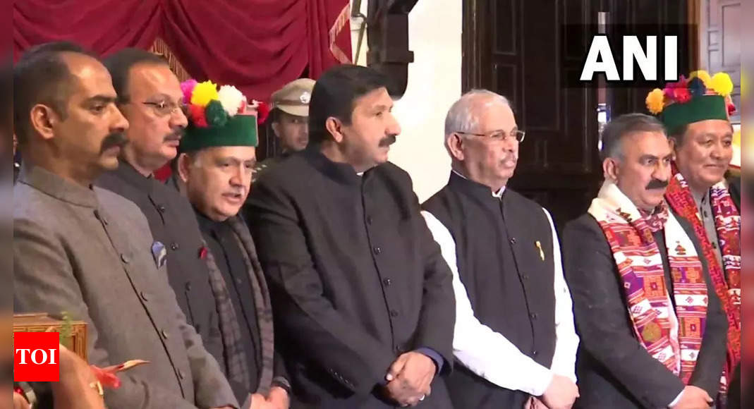 Himachal Pradesh Cabinet Expansion Live Updates: 7 MLAs Take Oath As ...