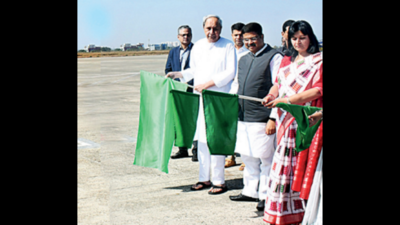 Maiden Bhubaneswar-Rourkela flight takes off from Biju Patnaik international airport