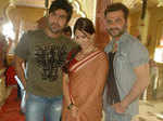 On the sets : 'Mum-Bhai - The Gangsters'
