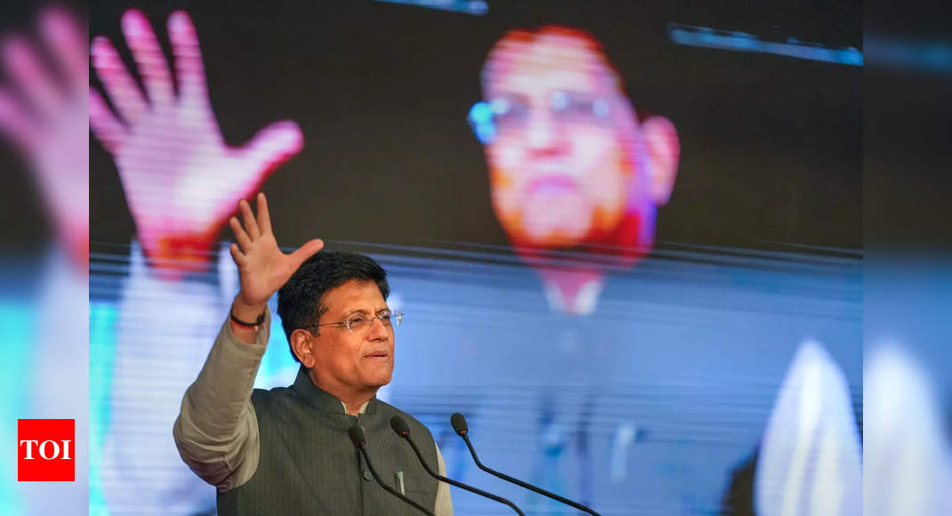 India now a more transparent economy: Commerce minister Piyush Goyal | India News – Times of India