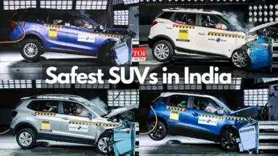 Safest Global NCAP Rated SUVs In India: Volkswagen Taigun To Mahindra ...