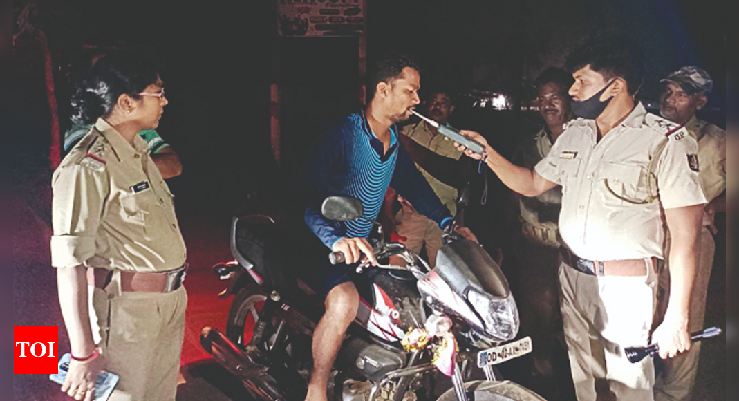 शराब पीकर गाड़ी चलाने वालों पर अब पुलिस लगाएगी आईपीसी की कड़ी धारा |  भुवनेश्वर समाचार – टाइम्स ऑफ इंडिया