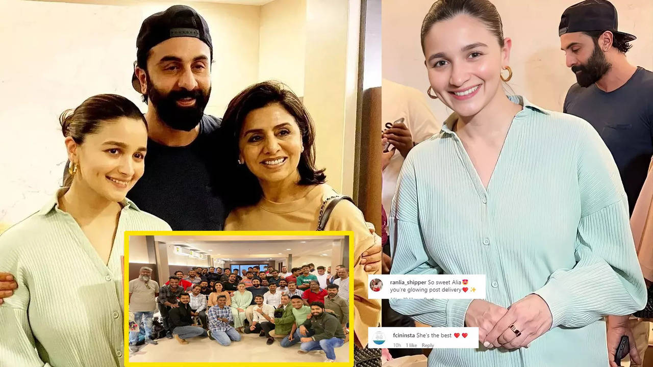 Alia Bhatt Posts A Pic Of Ranbir Kapoor With Daughter Raha, Deletes It,  Then Reposts It