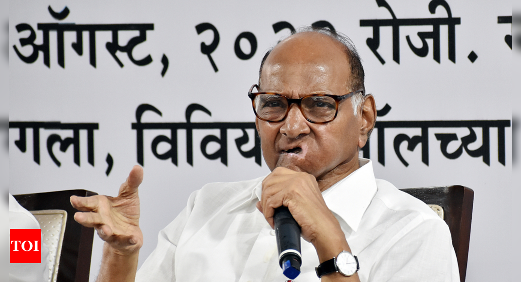Pawar pitches for MVA allies to contest Lok Sabha & Maharashtra assembly polls together | India News – Times of India