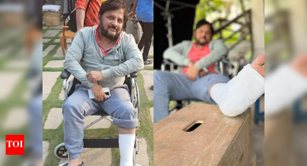Director Surender Reddy injures his leg while filming Akhil Akkineni's ...