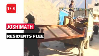Hundreds of houses develop cracks, residents flee fearing 'Joshimath is sinking'
