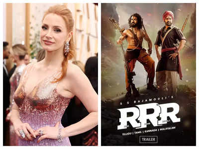 Jessica Chastain heaps praise on SS Rajamouli's epic 'RRR'