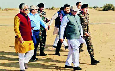 Parliament’s defence panel visits Army firing range in Jaisalmer