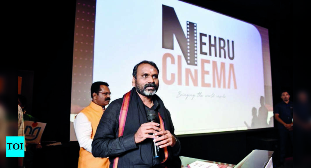 केंद्रीय मंत्री ने कॉलेज कैंपस में खोला सिनेमा हॉल |  कोयंबटूर समाचार – टाइम्स ऑफ इंडिया