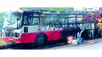 Soldier, friend killed as bus rams bike