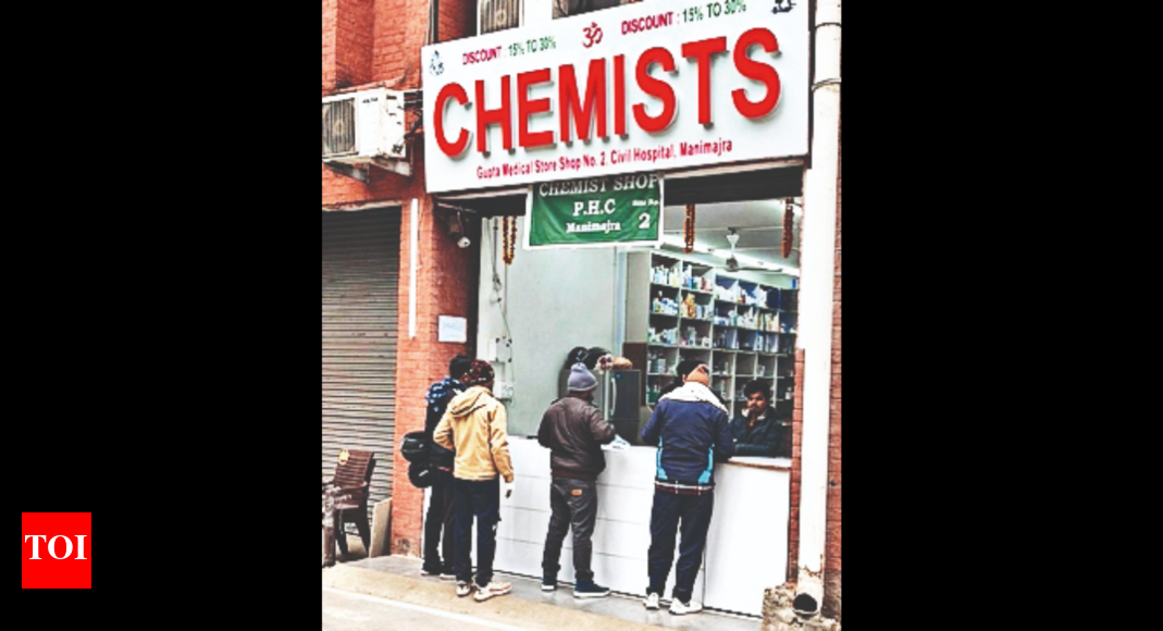 Manimajra Manimajra Civil Hosp Finally Gets Chemist Shop Chandigarh