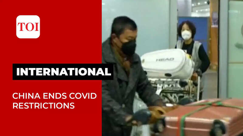 Covid-hit China lifts Covid restrictions for inbound travellers