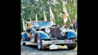 1934 Packard cruises to victory at vintage car show in Vadodara