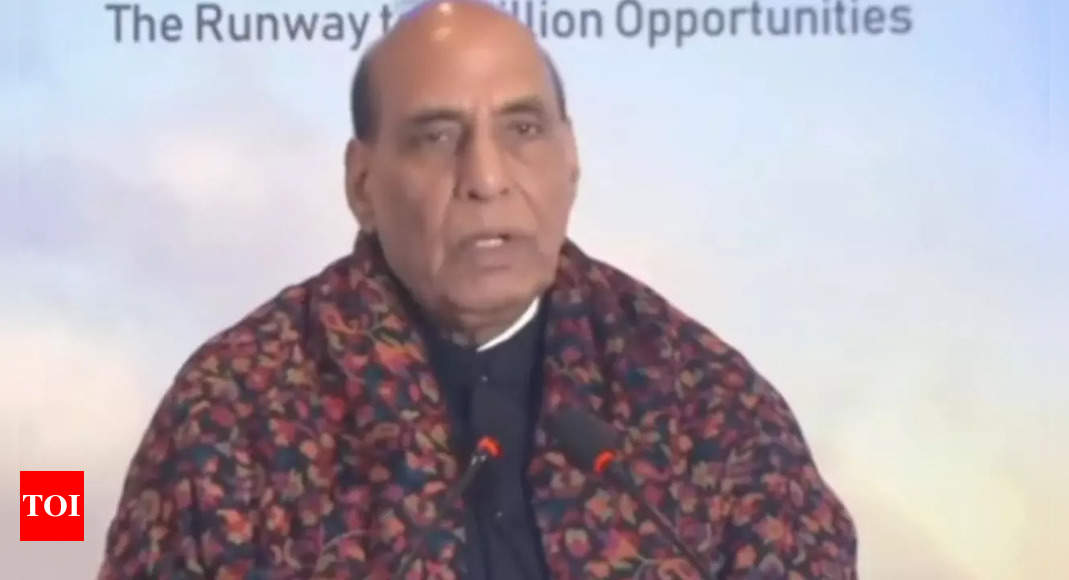 India has robust defence manufacturing ecosystem; we export to over 75 nations: Rajnath at conclave ahead of Aero India | India News – Times of India