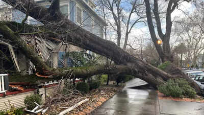 California braces for 'parade of cyclones' after storms kill 12