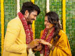 Vasishta Simha & Hariprriya make it official, share engagement pictures with fans