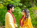 Vasishta Simha & Hariprriya make it official, share engagement pictures with fans