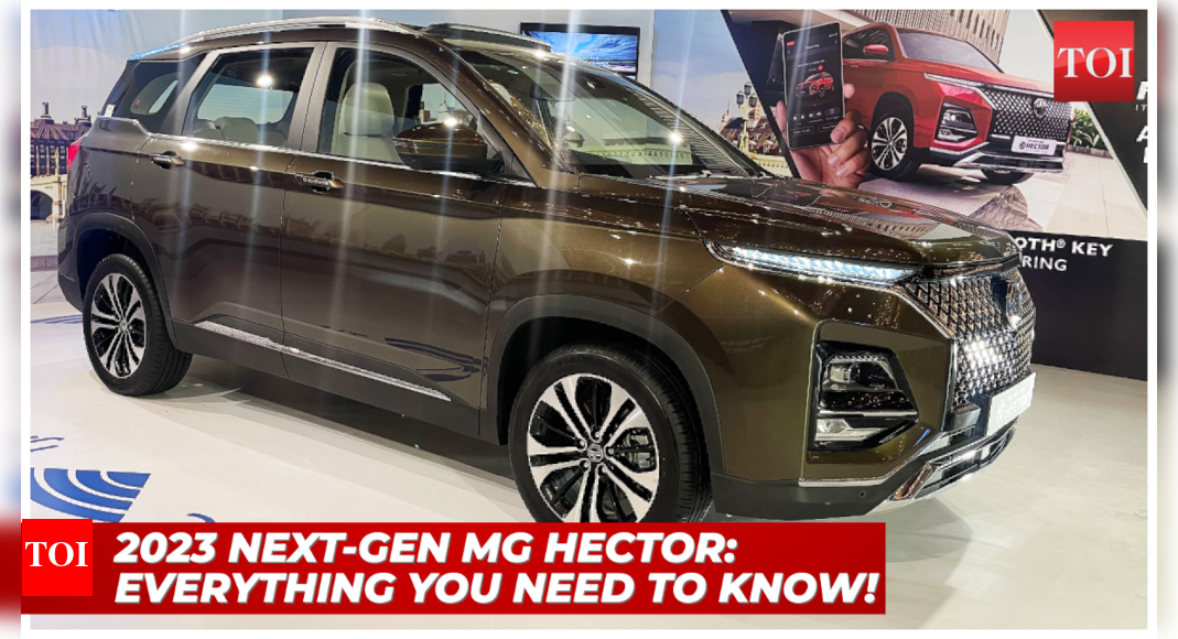 MG Motor Unveils 2023 Hector Ahead of Pricing Reveal 11 ADAS Features