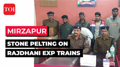 UP: Five youths pelt stones on Rajdhani Express trains for making SnapChat reels, 4 arrested