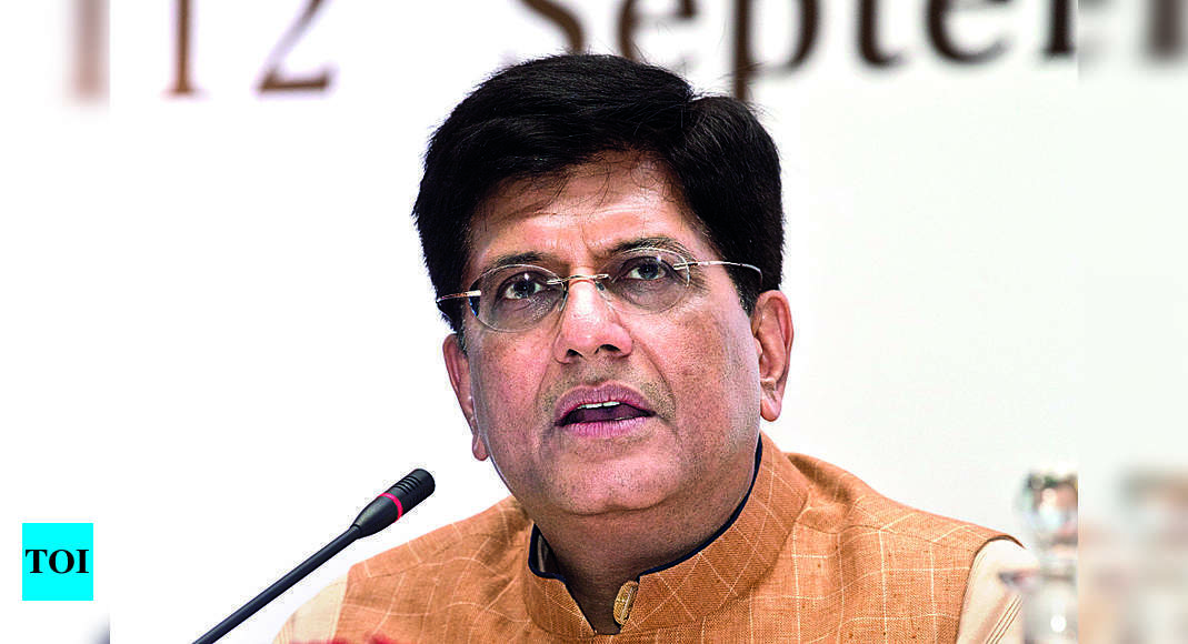 India trusted partner in global supply chains: Goyal – Times of India