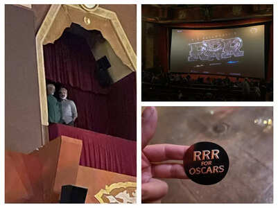 Ahead of Golden Globes, RRR screened at Chinese Theatre