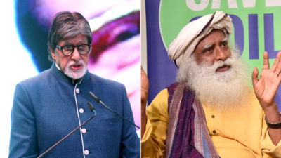 Amitabh Bachchan & Sadhguru join road safety campaign