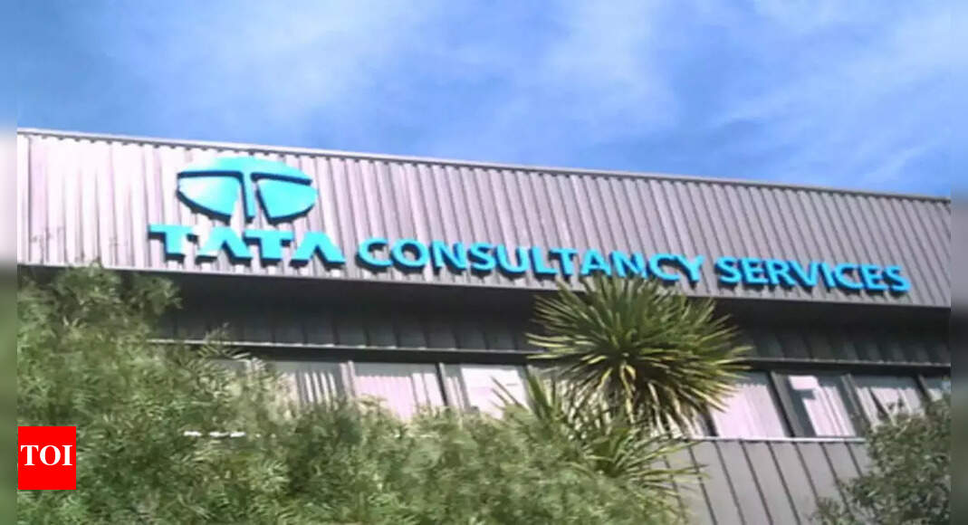 TCS shares fall nearly 3% after earnings announcement – Times of India