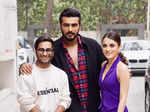 Arjun Kapoor, Tabu and Radhika Madan promote Kuttey in style