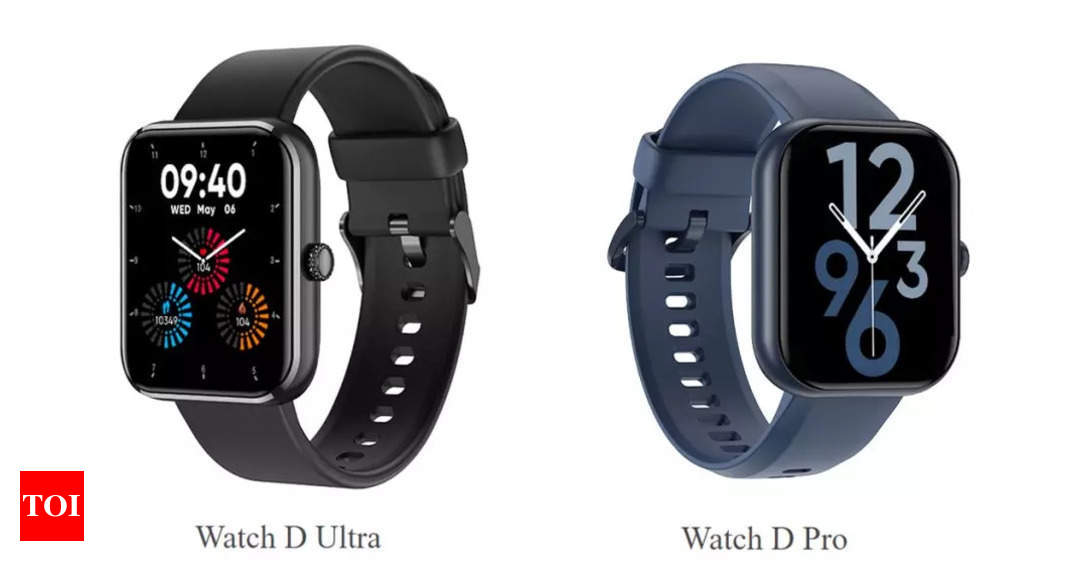 Dizo Watch D Pro, Watch D Ultra launched in India: Price, features and more – Times of India