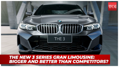 BMW 3 series Gran Limousine 330Li & 320 Ld M Sport launched in India: Prices, Features and more