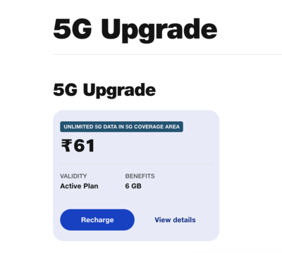 5g plan