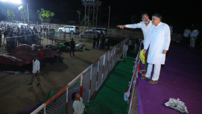 Andhra Pradesh's Ranastalam all set for Pawan Kalyan’s public meeting on January 12