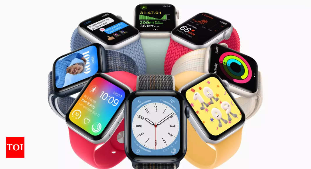 Apple Watch may arrive with micro-LED display in 2025: Report – Times of India