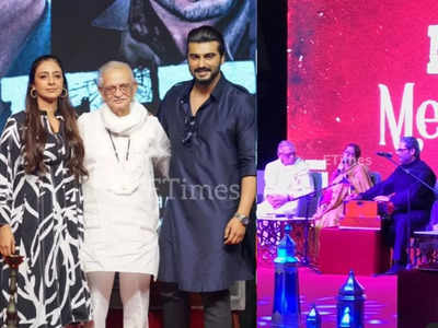 Arjun Kapoor, Tabu, Gulzar, Vishal Bhardwaj: Celebs attend the musical evening for 'Kuttey'; Rekha Bhardwaj leaves crowd mesmerised - Watch