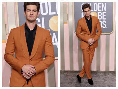Golden Globes 2023: Andrew Garfield arrives in style at the gala event