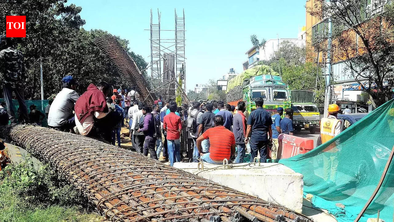 Latest Updates: Three officers suspended in Bengaluru metro pillar collapse incident