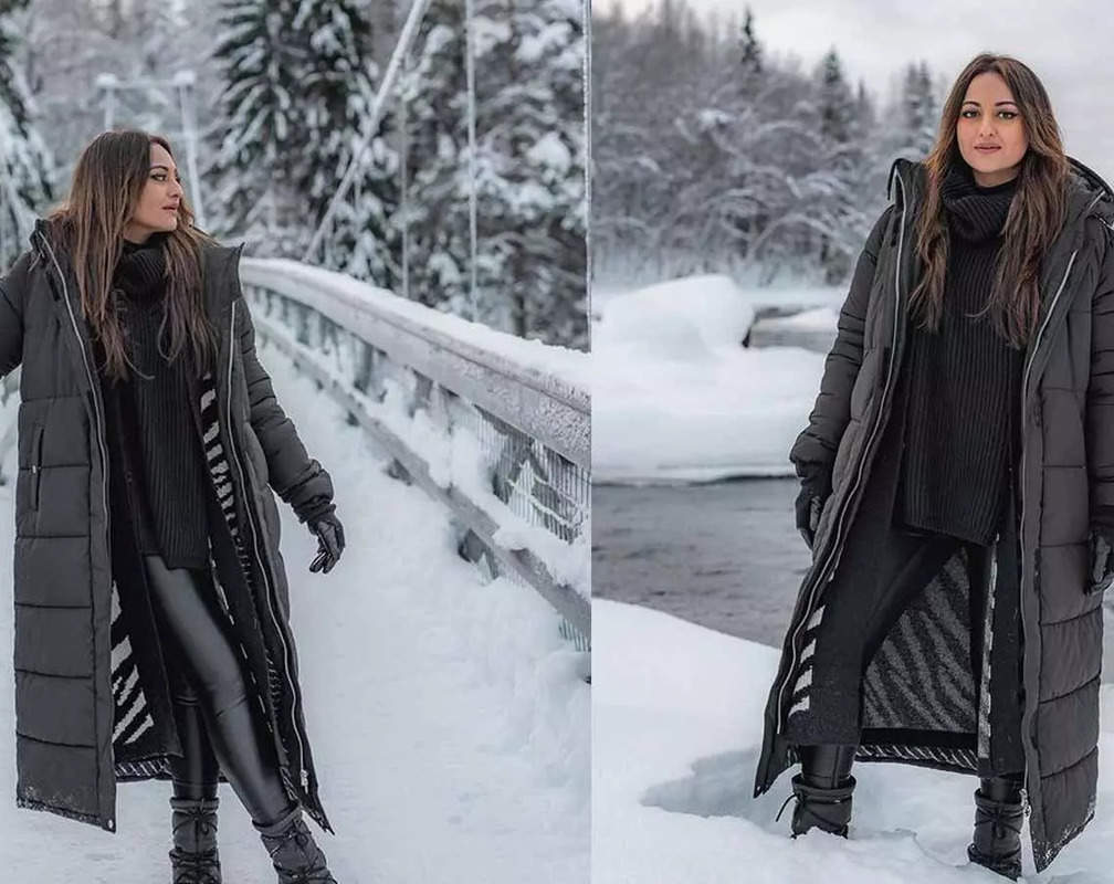 
Sonakshi Sinha shares postcard-worthy photos of herself from her Finland trip; here's how Sunil Grover reacted
